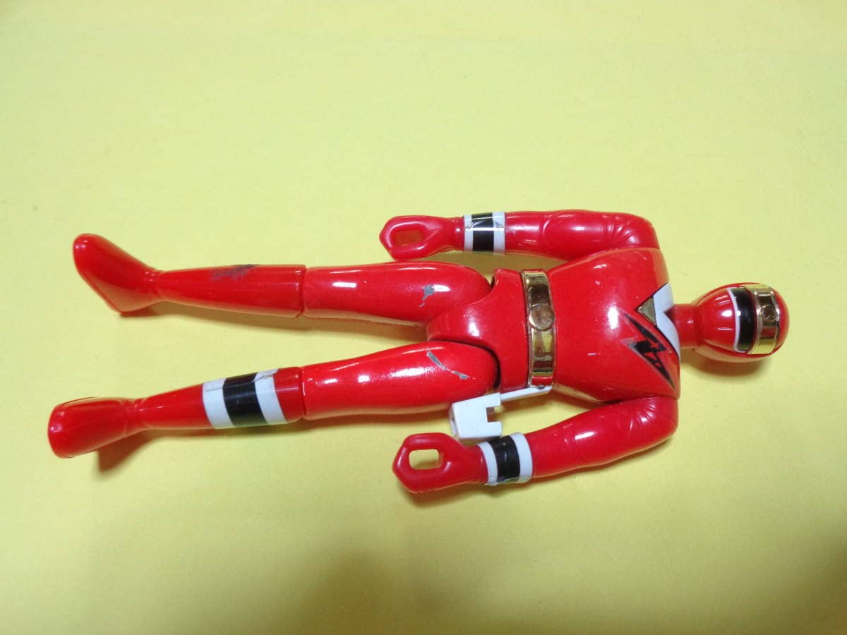 当時物　忍者戦隊　カクレンジャー　ニンジャレット　超合金　バンダイ ☆カクレンジャー ニンジャレッド 超合金☆ - メルカリ